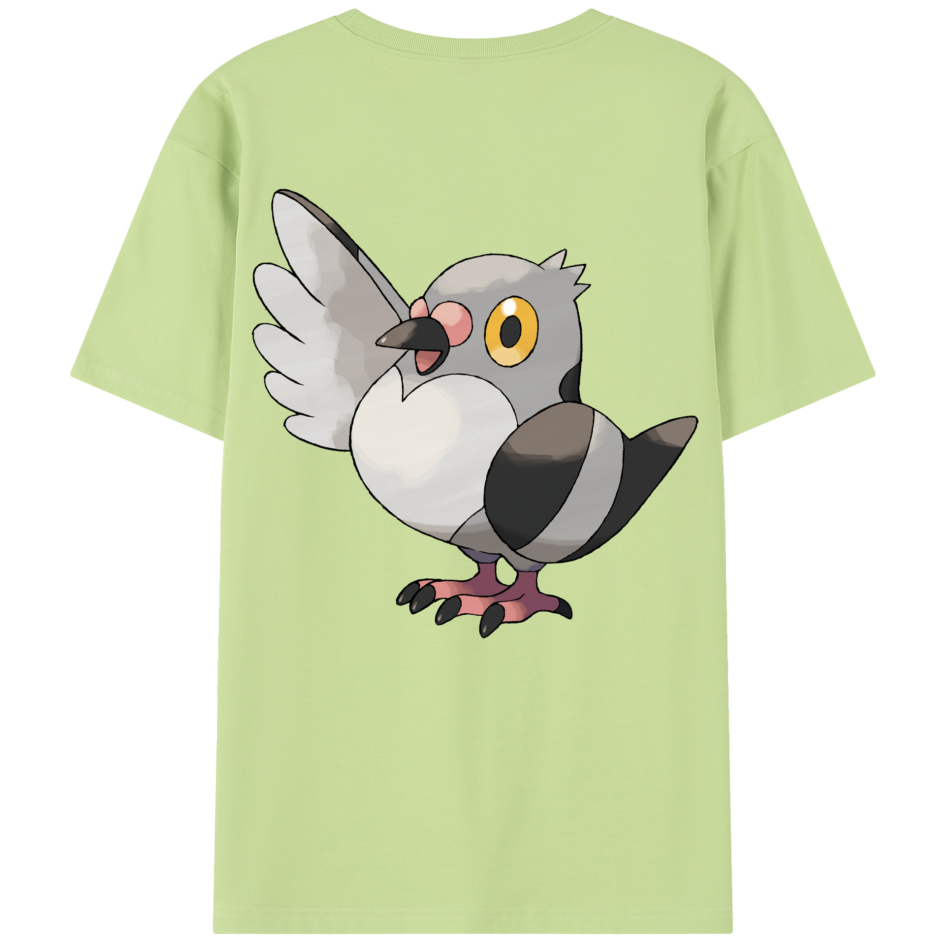 （画像用） ポケットモンスター Pokémon 綿100％半袖Tシャツ（背面プリント）